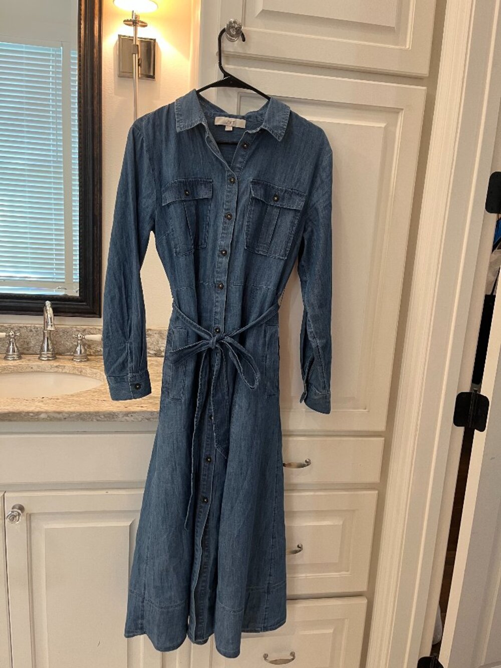 Loft Jean Dress
